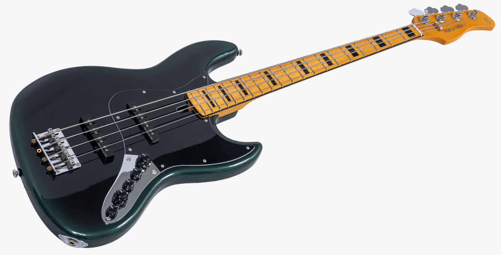 Sire Marcus Miller V7 Alder New Gen 4st 4c Active Eb - Dark Forest - Basse Électrique Solid Body - Variation 2