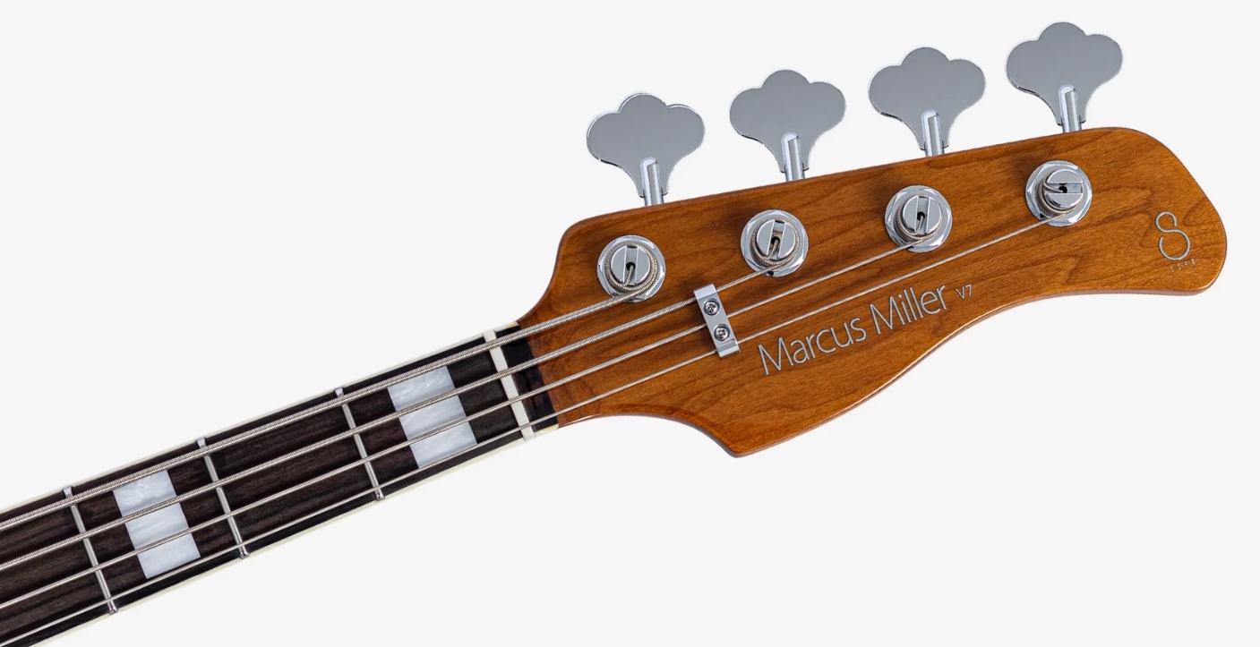 Sire Marcus Miller V7 Alder New Gen 4st Lh 4c Gaucher Active Eb - Candy Apple Red - Basse Électrique Solid Body - Variation 3