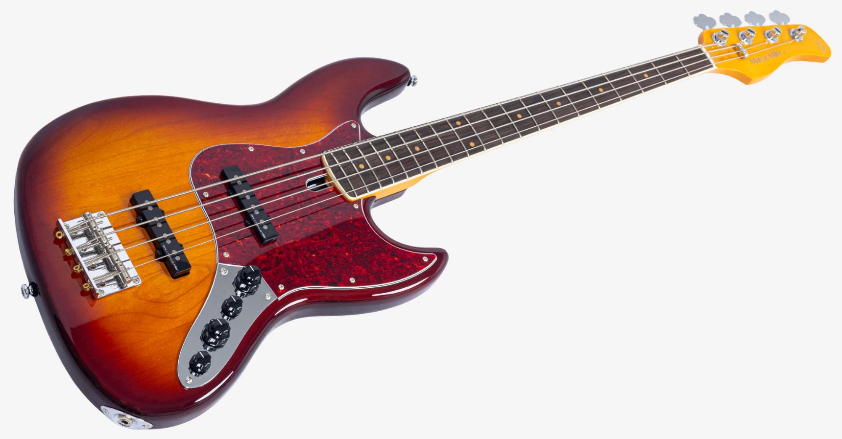 Sire Marcus Miller V7 Vintage New Gen 4st 4c Active Eb - Tobacco Sunburst - Basse Électrique Solid Body - Variation 2