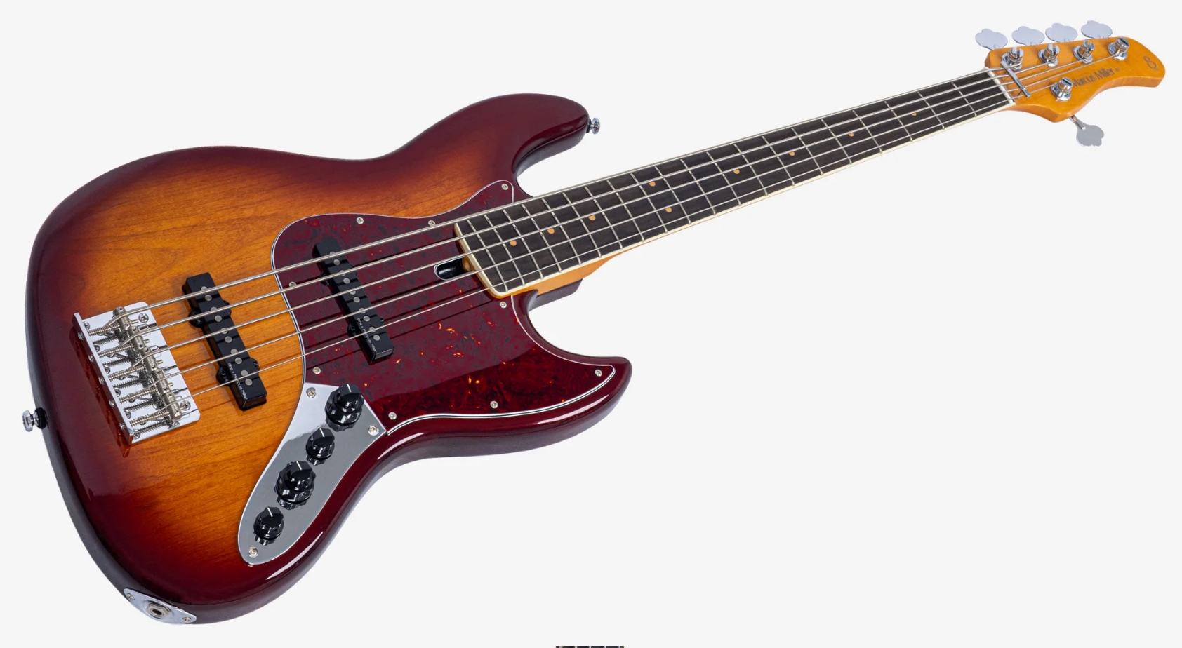 Sire Marcus Miller V7 Vintage New Gen 5st 5c Active Mn - Tobacco Sunburst - Basse Électrique Solid Body - Variation 2