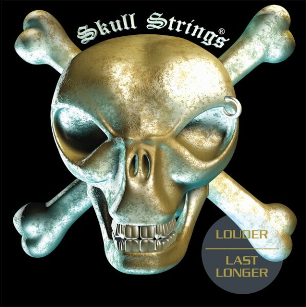Skull Strings Drop B Electric Guitar Strings 6c 12-62 - Cordes Guitare Électrique - Main picture