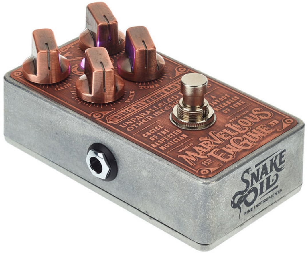 Snake Oil Marvellous Engine Distortion - PÉdale Overdrive / Distortion / Fuzz - Variation 2