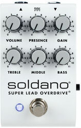 Pédale overdrive / distortion / fuzz Soldano                        SLO Super Lead Overdrive