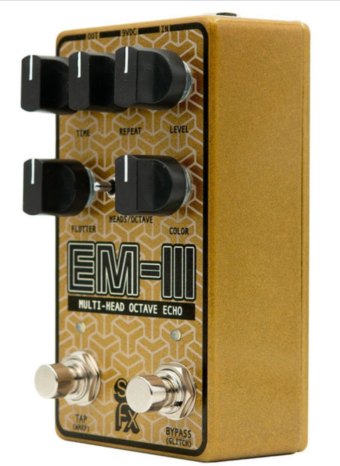 Solidgoldfx Em-iii Multi-head Octave Echo - PÉdale Reverb / Delay / Echo - Variation 1