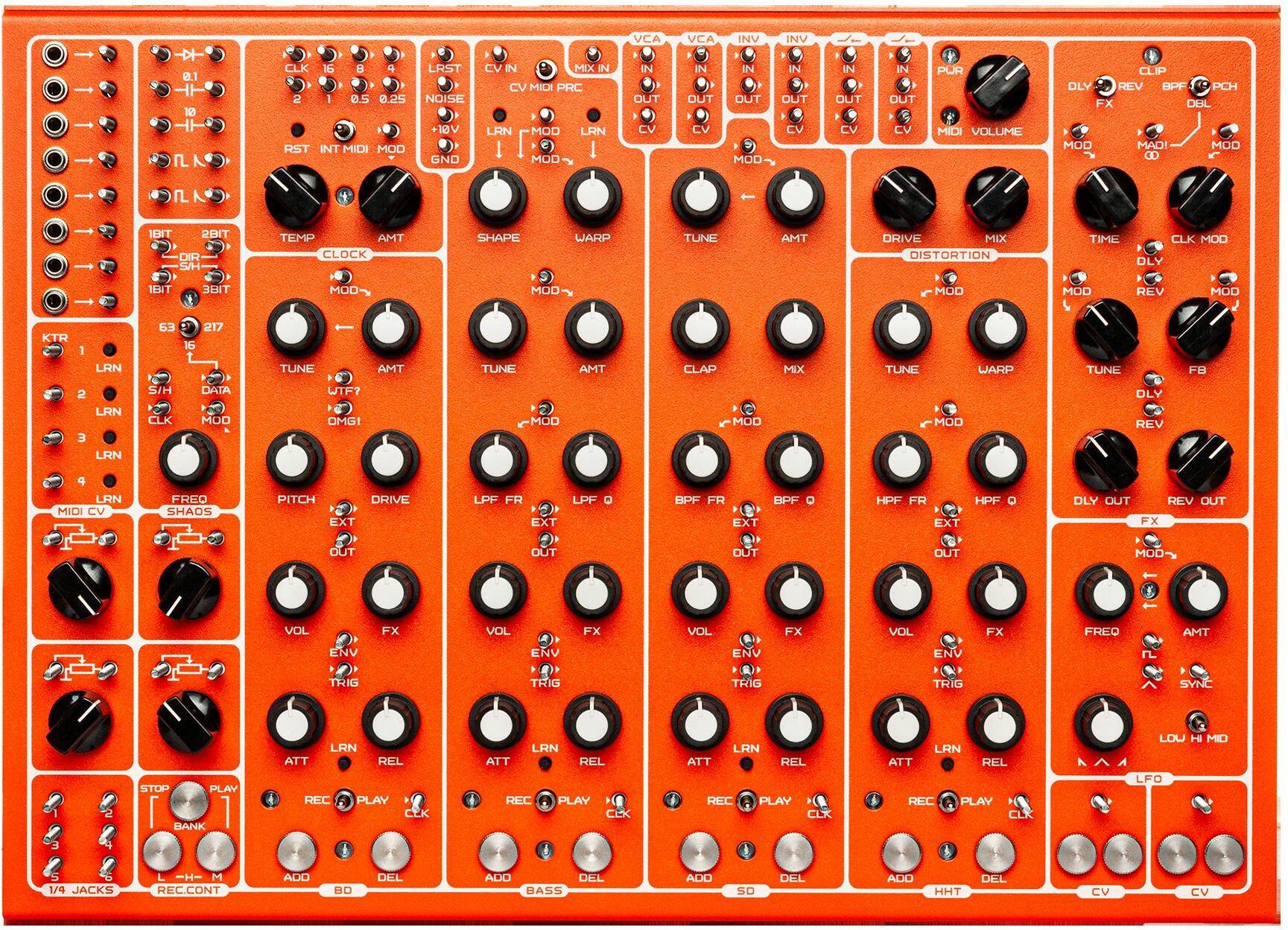 Soma Pulsar-23 Orange (screw) - Boite À Rythme - Main picture