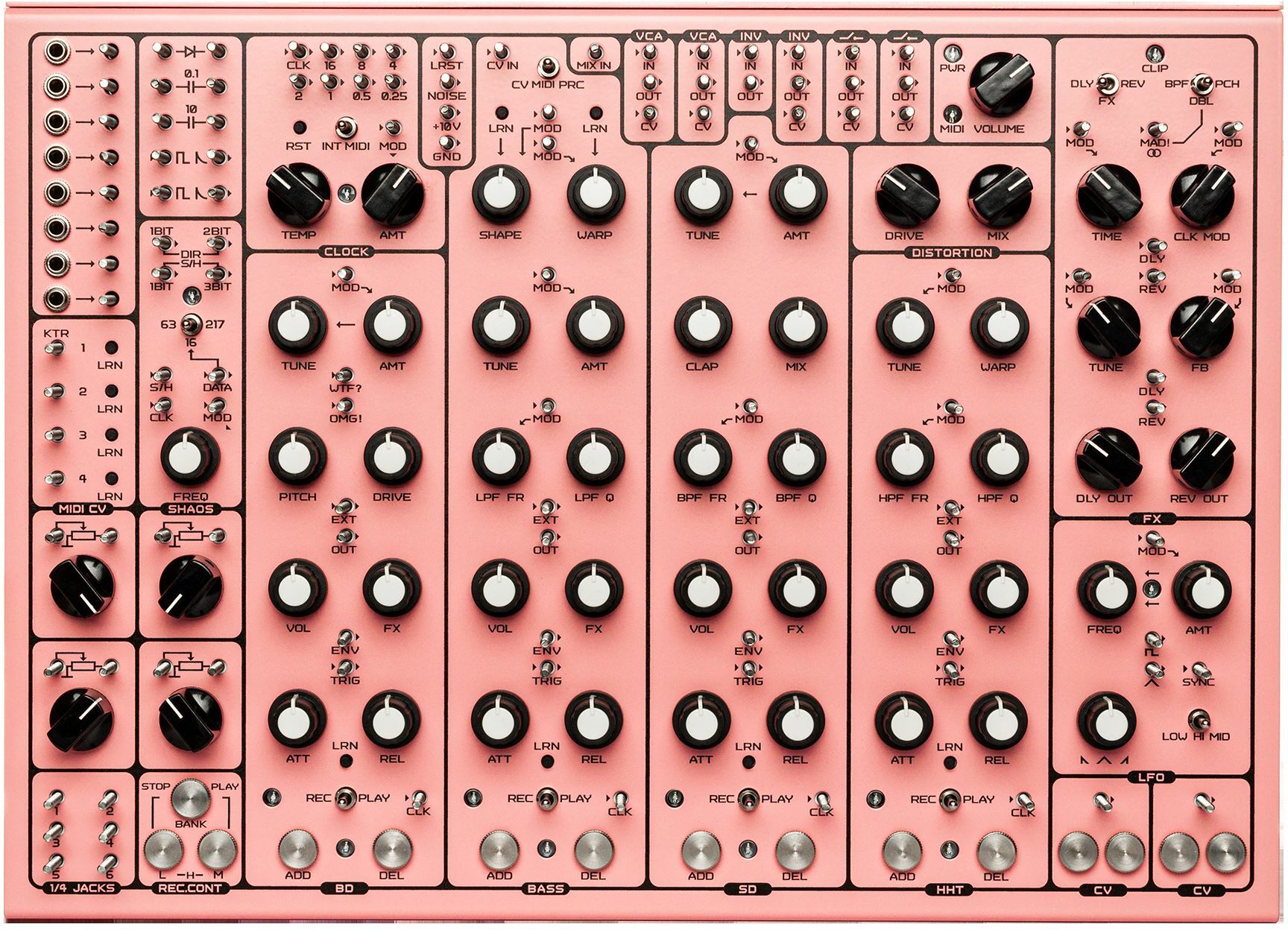 Soma Pulsar-23 Pink (screw) - Boite À Rythme - Main picture