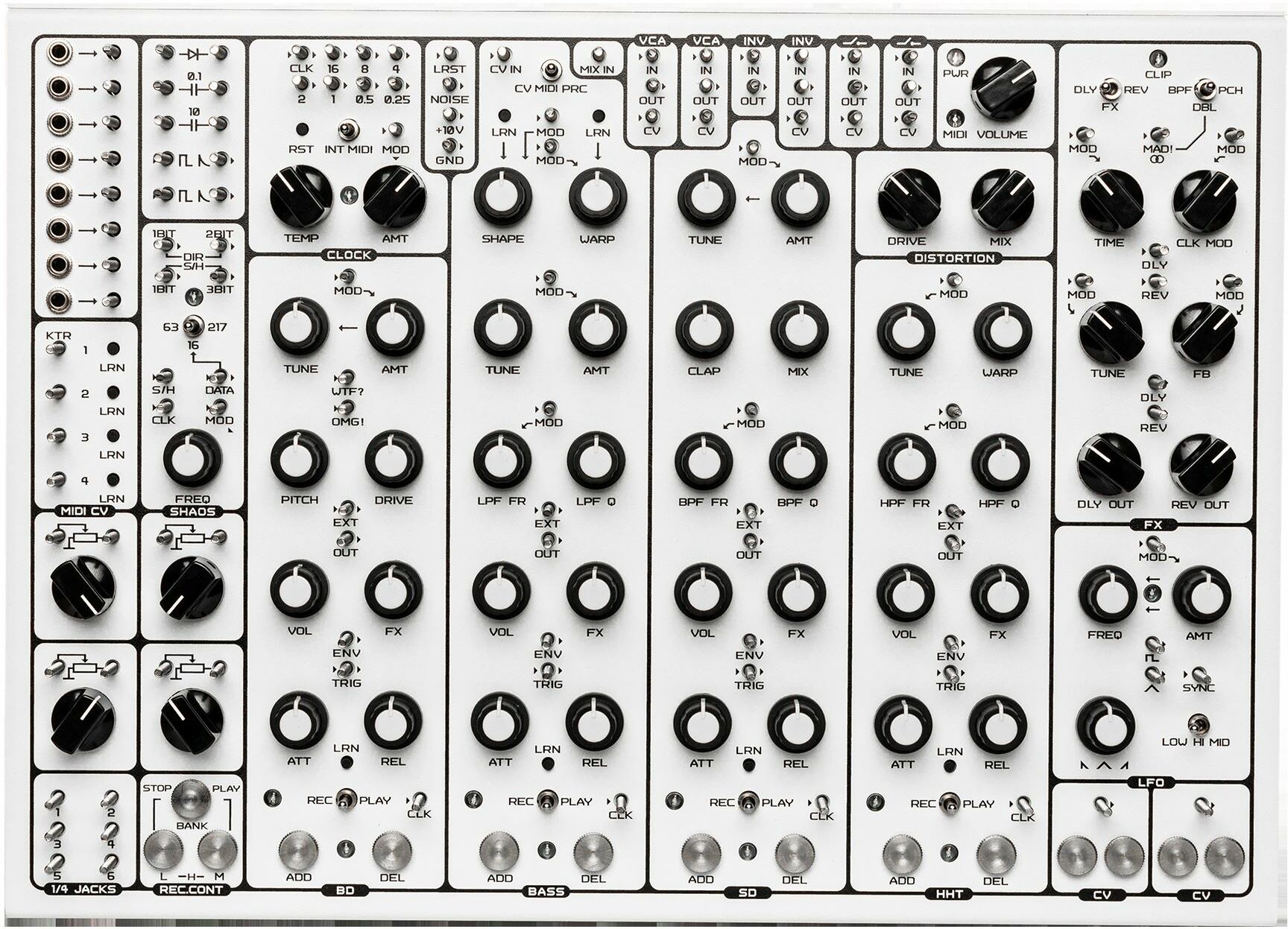 Soma Pulsar-23 White (screw) - Boite À Rythme - Main picture