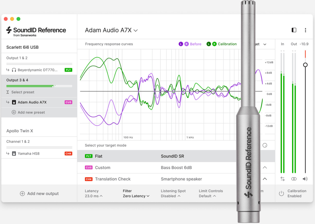 Sonarworks Sound Id Reference Multicanal + Micro - Plug-in Effet - Main picture