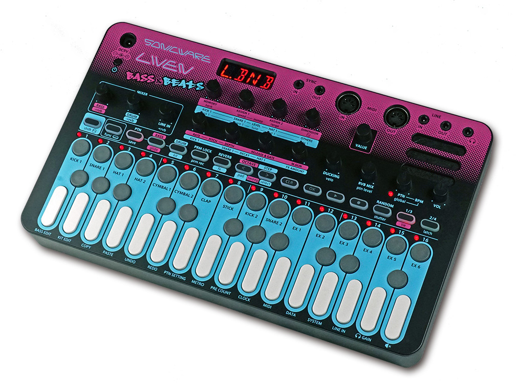 Sonicware Liven Bass & Beats - Sampleur / Groovebox - Main picture
