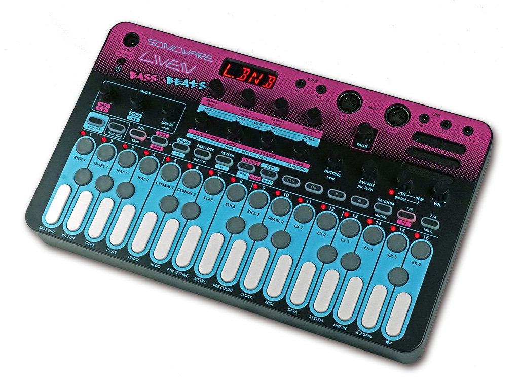 Sonicware Liven Bass & Beats - Sampleur / Groovebox - Variation 1