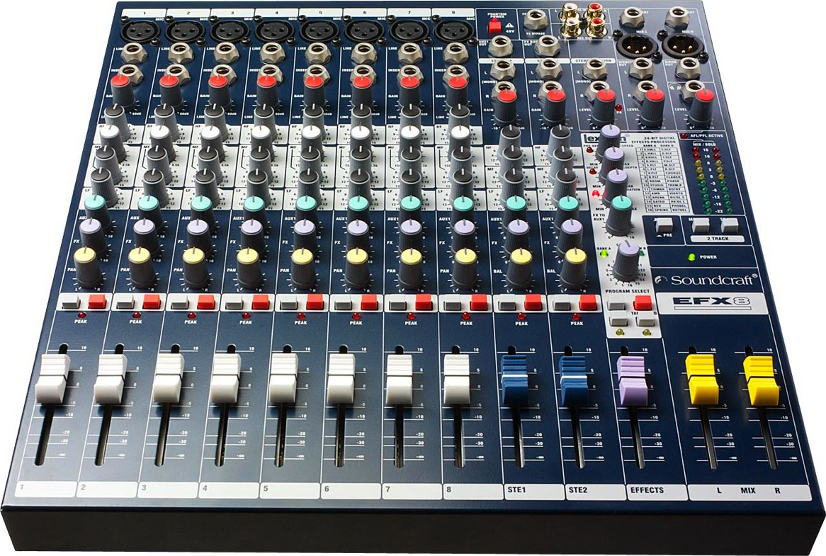 Soundcraft Efx 8 - Table De Mixage Analogique - Main picture