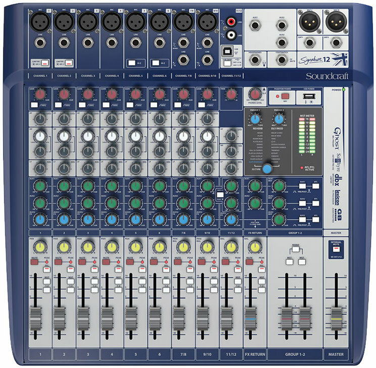 Soundcraft Signature 12 - Table De Mixage Analogique - Main picture