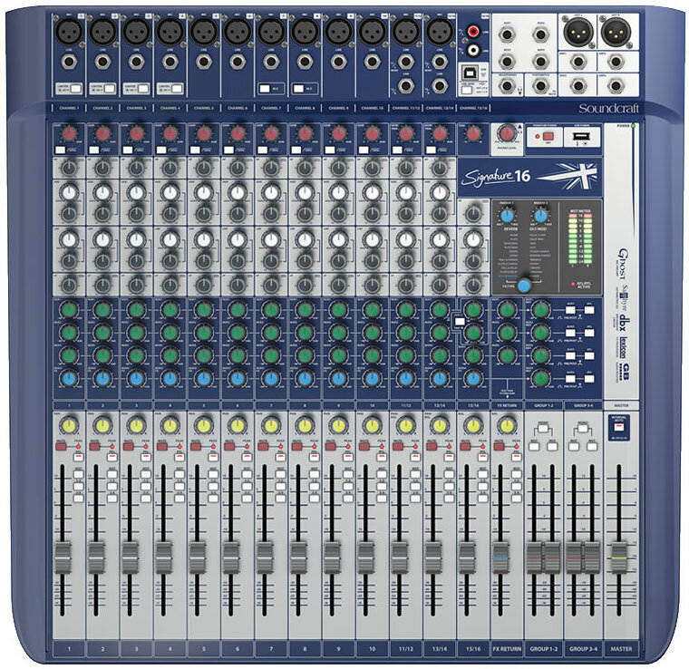 Soundcraft Signature 16 - Table De Mixage Analogique - Main picture