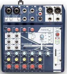 Table de mixage analogique Soundcraft NotePad-8FX