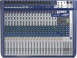 Table de mixage analogique Soundcraft Signature 22