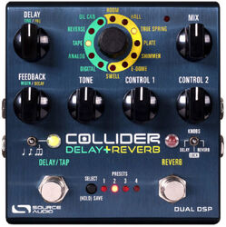 Pédale reverb / delay / echo Source audio Collider Delay+Reverb