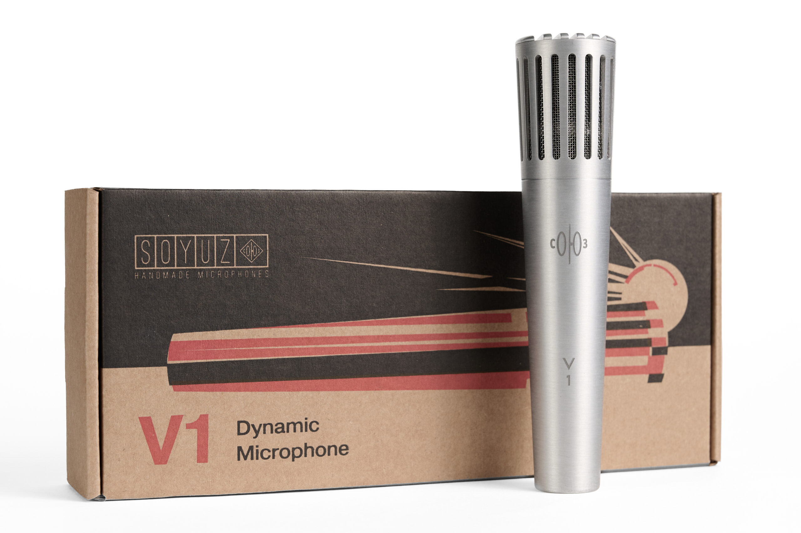 Soyuz Microphones Vostok-1 Dynamic Silver - Micro Chant - Variation 1