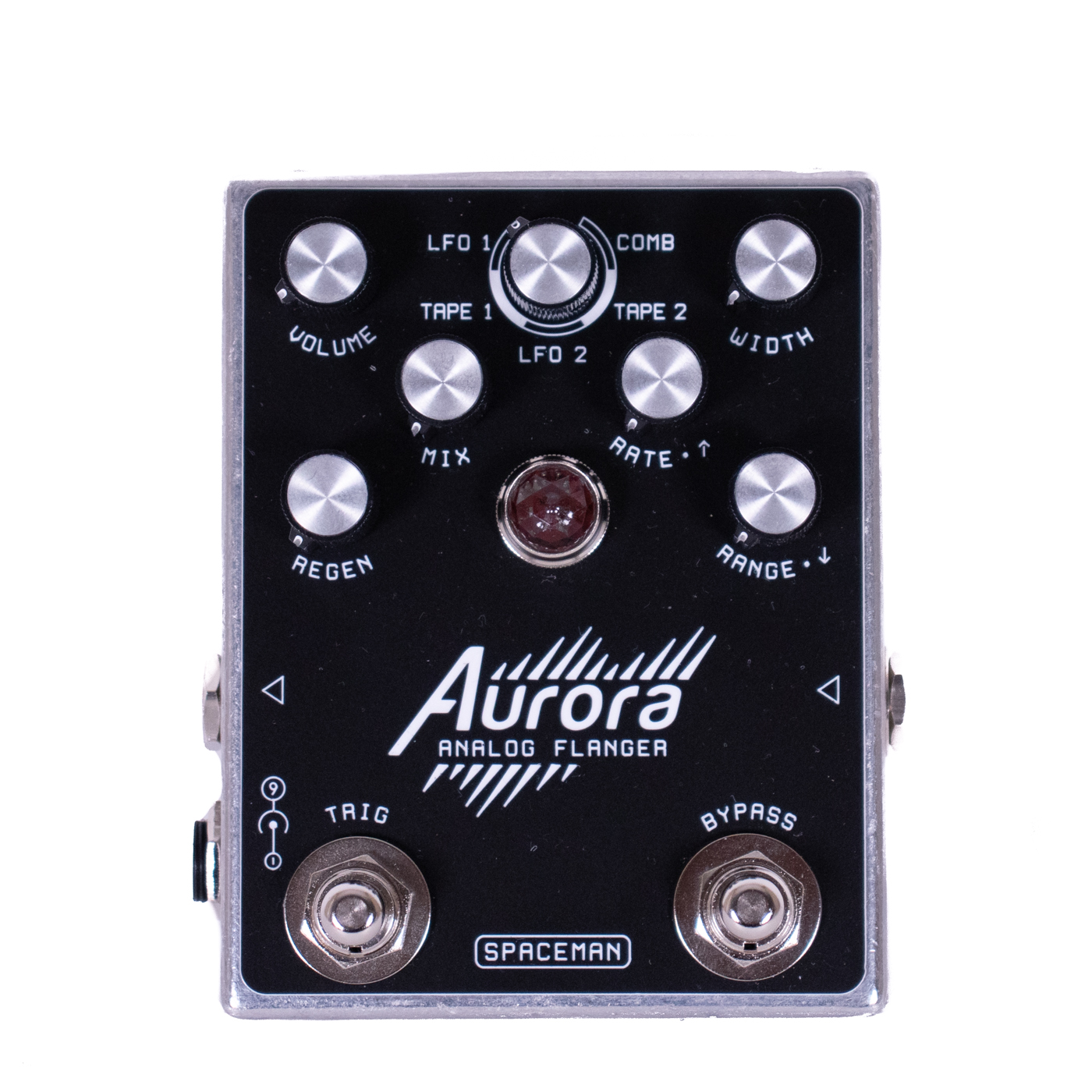 Spaceman Effects Aurora Flanger Standard - Silver - PÉdale Chorus / Flanger / Phaser / Tremolo - Variation 1