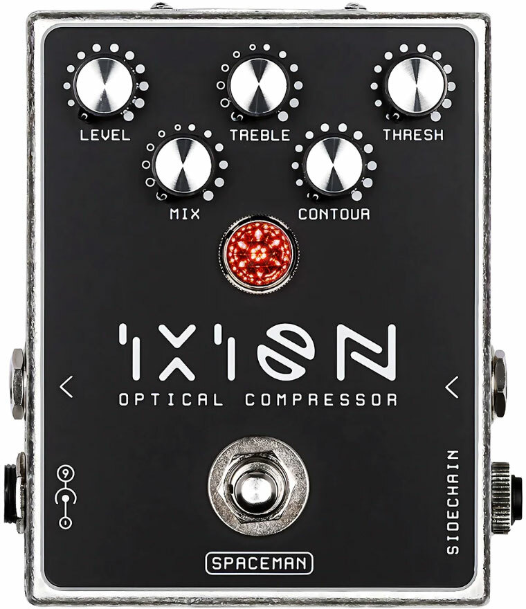 Spaceman Effects Ixion Optical Compressor Silver - PÉdale Compression / Sustain / Noise Gate - Main picture