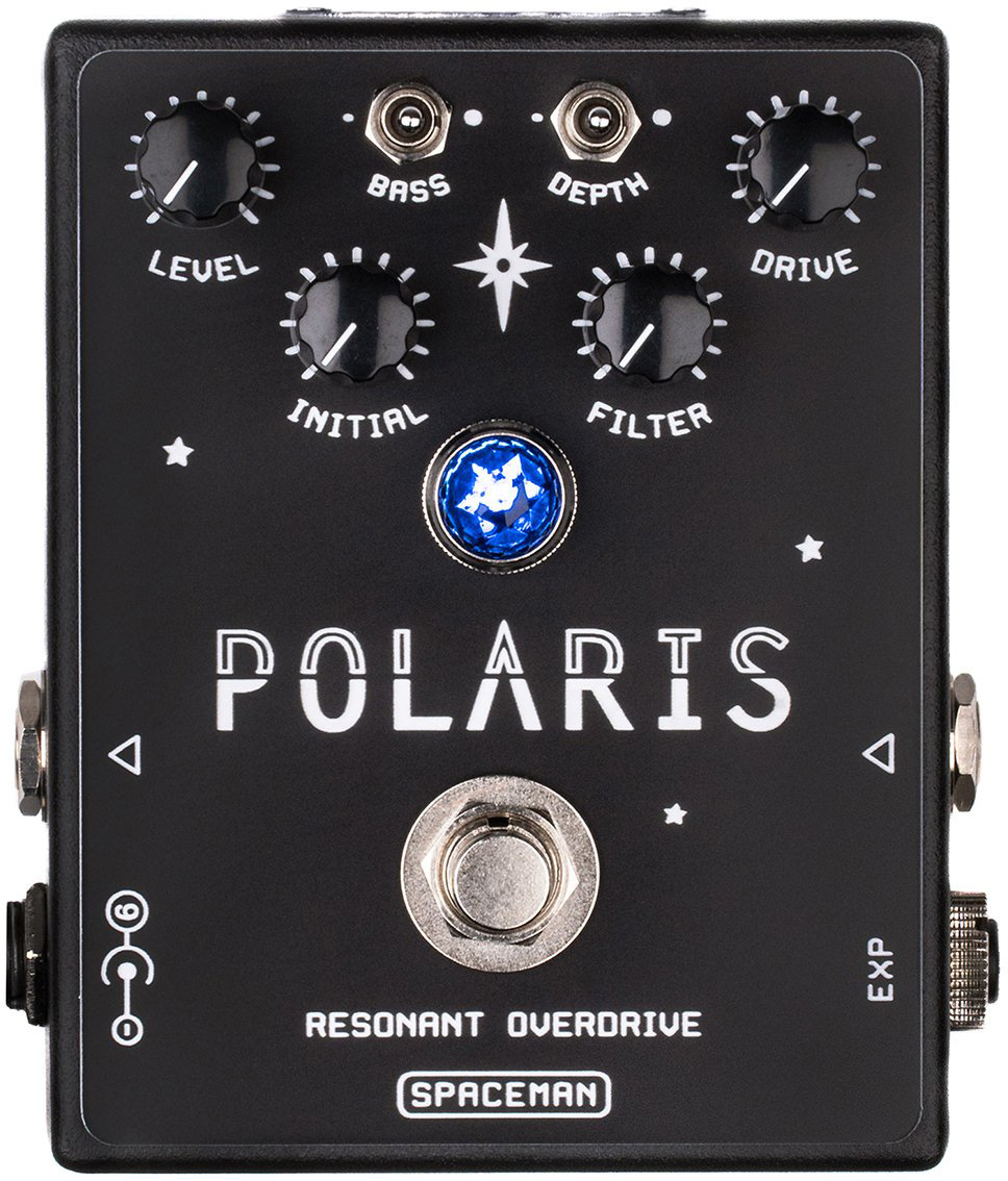 Spaceman Effects Polaris Resonant Overdrive Ltd Black - PÉdale Overdrive / Distortion / Fuzz - Main picture