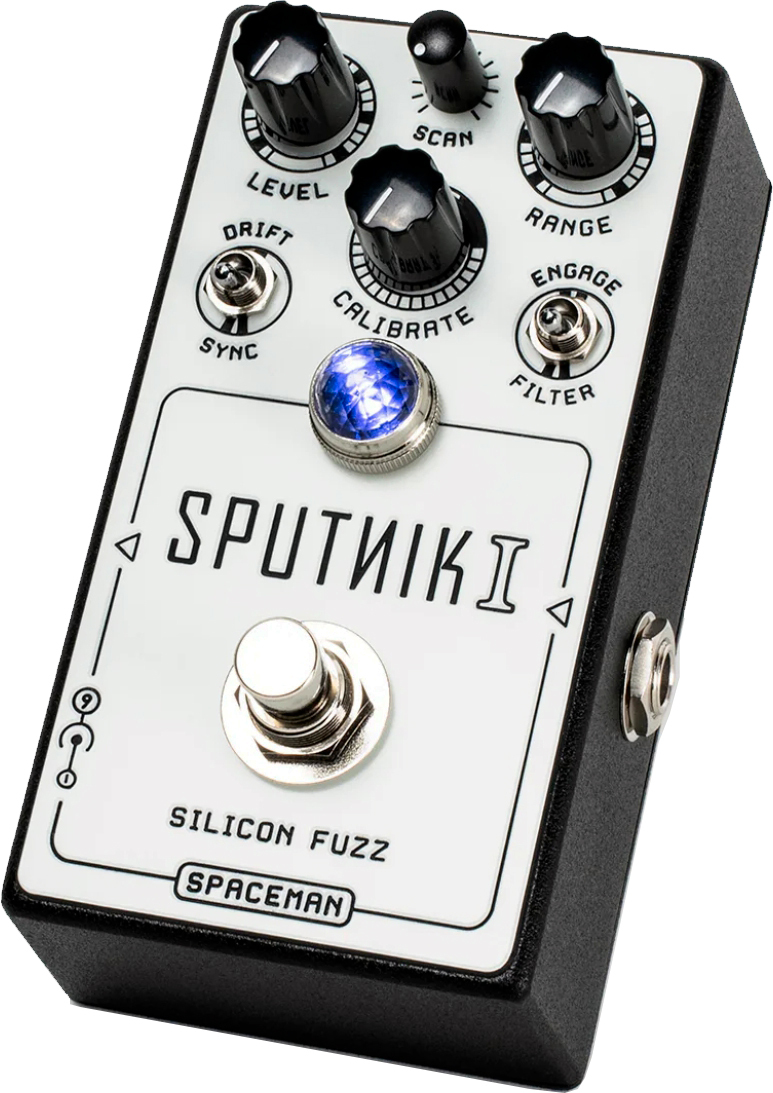 Spaceman Effects Sputnik I Silicon Fuzz White - PÉdale Overdrive / Distortion / Fuzz - Main picture