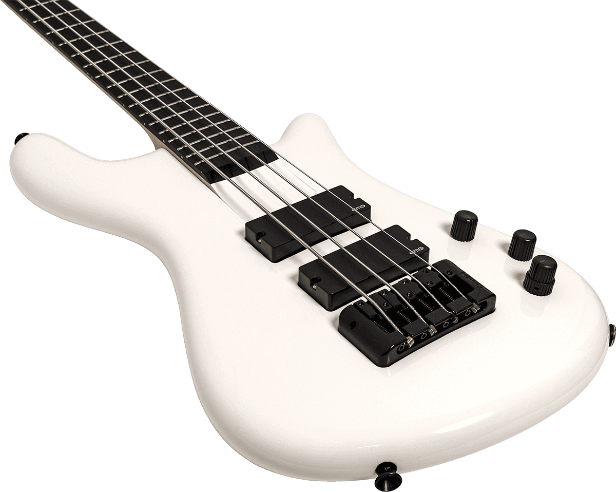 Spector Bantam 4 Emg Rw - Solid White - Basse Électrique Solid Body - Variation 2