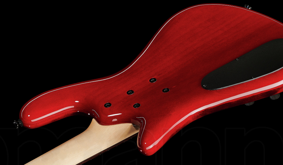 Spector Bantam 5c Diapason Court Active Emg Rw - Black Cherry - Basse Électrique Solid Body - Variation 4