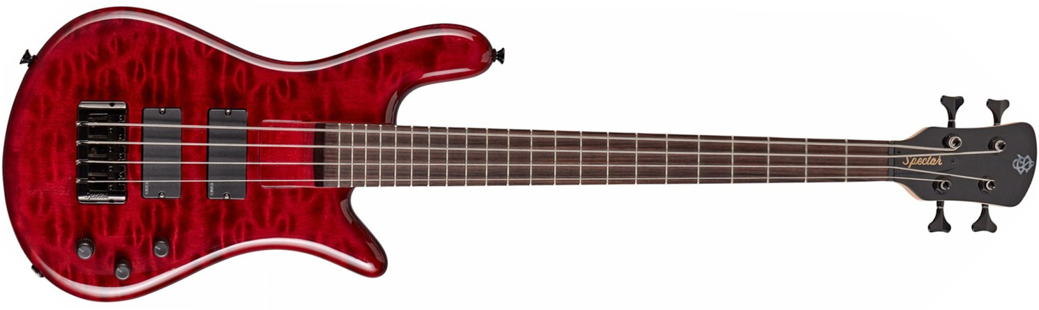 Spector Bantam 4 Diapason Court Active Emg Rw - Black Cherry - Basse Électrique Solid Body - Main picture