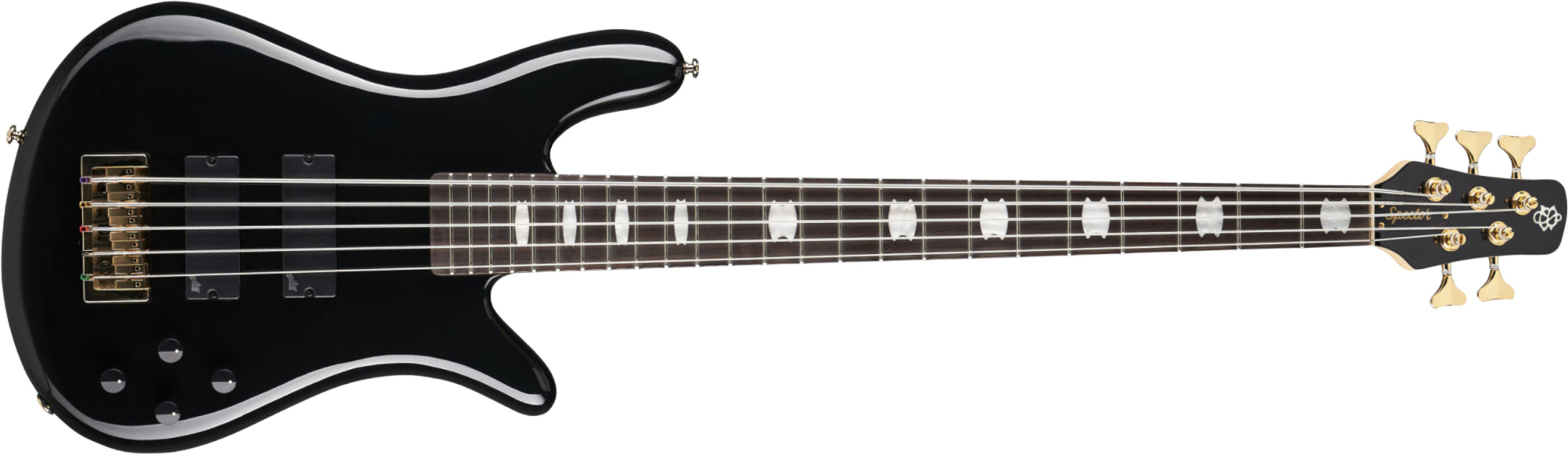 Spector Icon Ns-2 Bolt-on 5-cordes Rw - Black Gloss - Basse Électrique Solid Body - Main picture