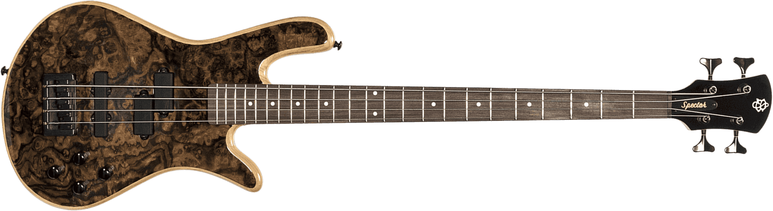 Spector Legend Serie Classic 4 Pf - Walnut Burl - Basse Électrique Solid Body - Main picture