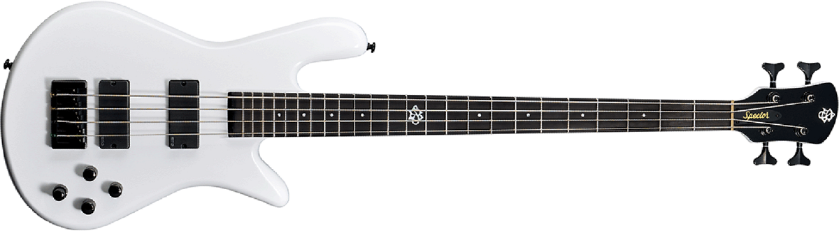 Spector Ns Ethos Hp 4 Eb - Metallic White - Basse Électrique Solid Body - Main picture