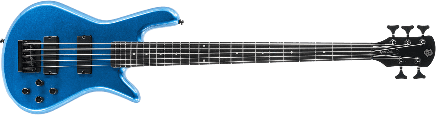 Spector Performer Serie 5 Hh Eb - Metallic Blue - Basse Électrique Solid Body - Main picture