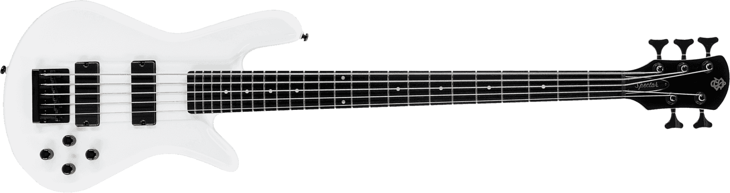 Spector Performer Serie 5 Hh Eb - White - Basse Électrique Solid Body - Main picture