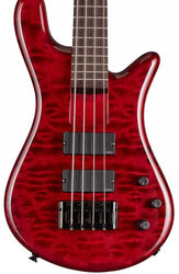 Basse électrique solid body Spector Bantam 4 - Black cherry