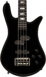Basse électrique solid body Spector                        EURO SERIE CLASSIC 4 - Solid black gloss