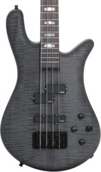 Basse électrique solid body Spector EURO SERIE LX 4 EMG - Trans black stain matte