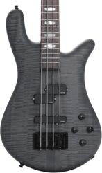 Basse électrique solid body Spector                        EURO SERIE LX 4 EMG - Trans black stain matte