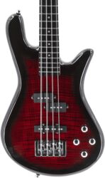 Basse électrique solid body Spector LEGEND SERIE STANDARD 4 - Black cherry