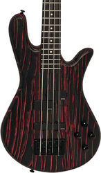 Basse électrique solid body Spector NS Pulse I 4 - Cinder red