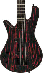 Basse électrique solid body Spector                        NS Pulse I 4 LH - Cinder red