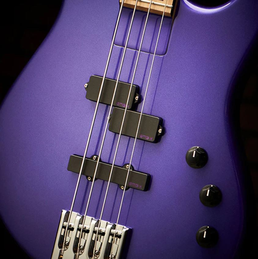 Spector Icon 4 Frank Bello Signature Mn - Purple - Basse Électrique Solid Body - Variation 2