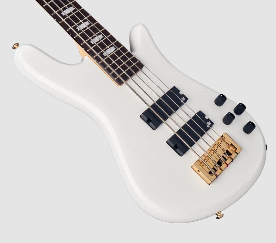 Spector Icon Ns-2 Bolt-on 5-cordes Rw - White Gloss - Basse Électrique Solid Body - Variation 1