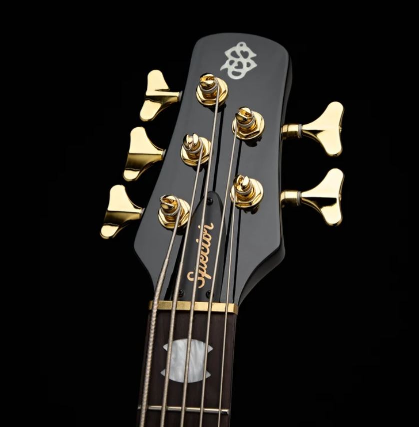 Spector Icon Ns-5 Neck-thru 5-cordes Rw - Black Stain - Basse Électrique Solid Body - Variation 2