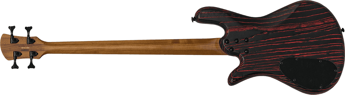 Spector Ns Pulse I 4c Active Emg Eb - Cinder Red - Basse Électrique Solid Body - Variation 1