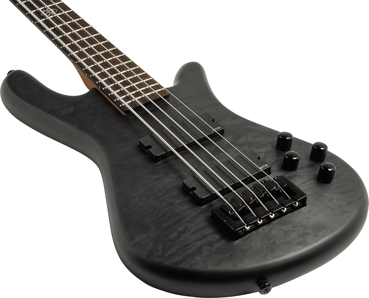 Spector Ns Pulse Ii 5c Active Emg Eb - Black Stain Matte - Basse Électrique Solid Body - Variation 2