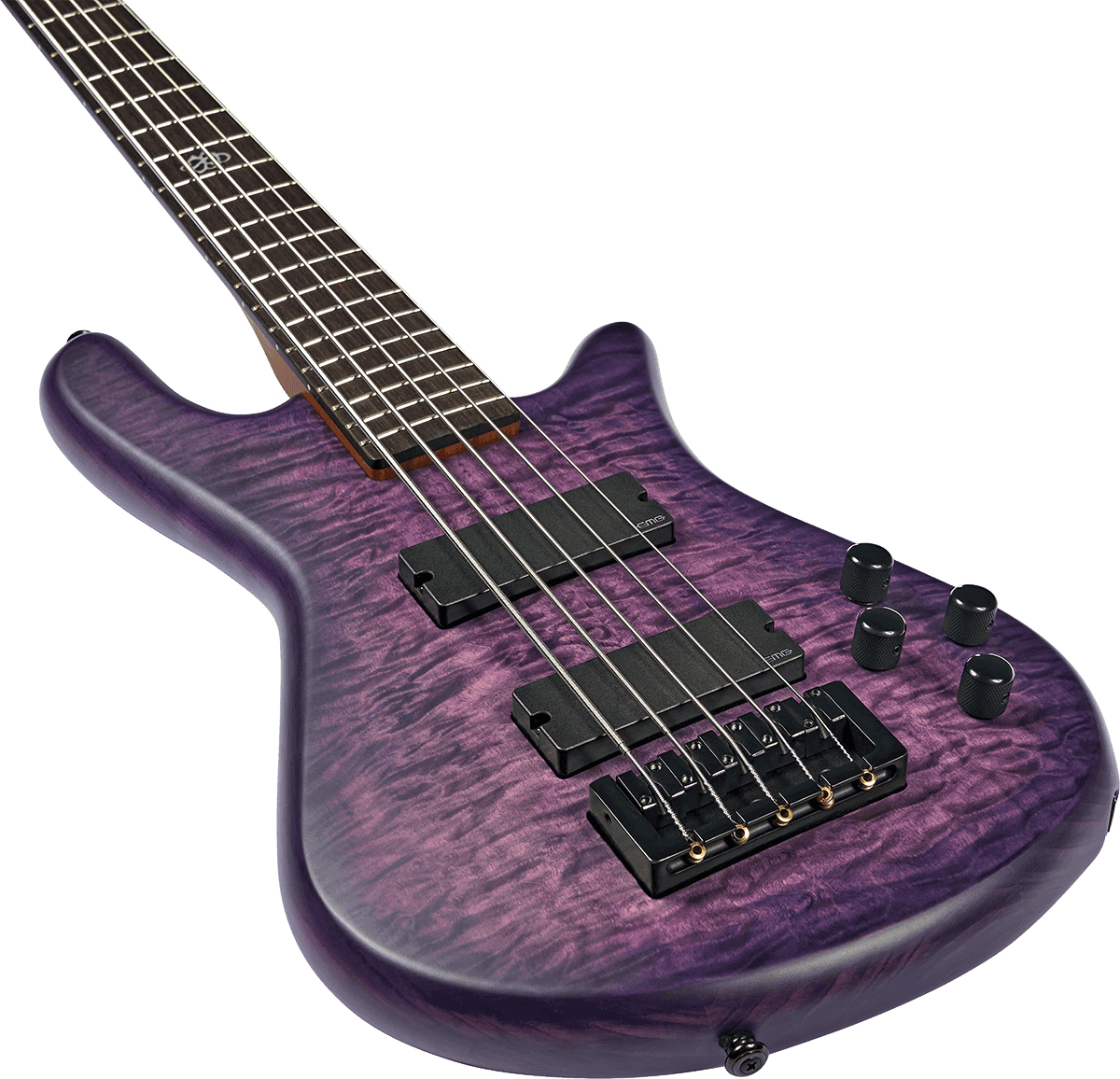 Spector Ns Pulse Ii 5c Active Emg Eb - Ultra Violet Matte - Basse Électrique Solid Body - Variation 2