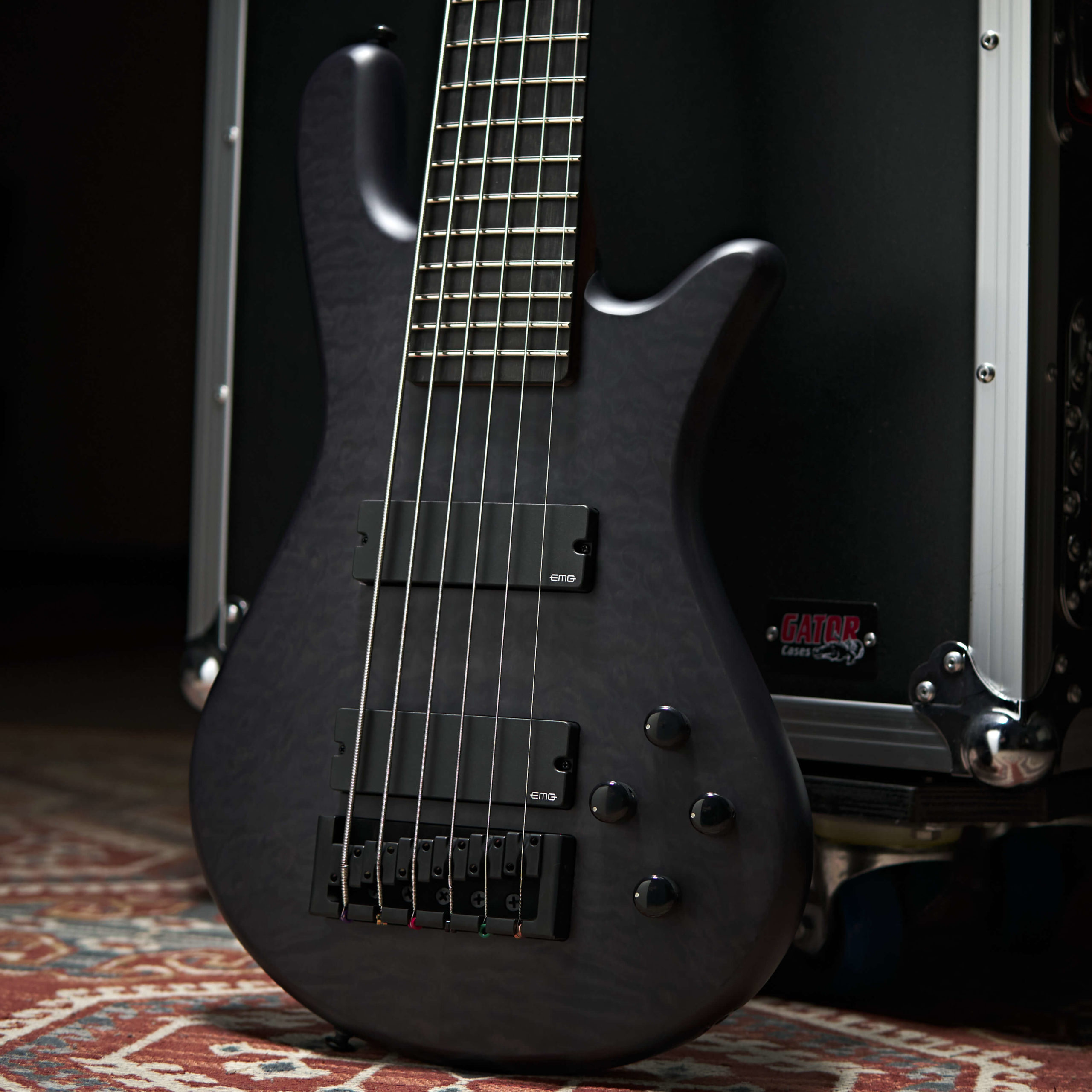 Spector Ns Pulse Ii 6c Active Emg Eb - Black Stain Matte - Basse Électrique Solid Body - Variation 3