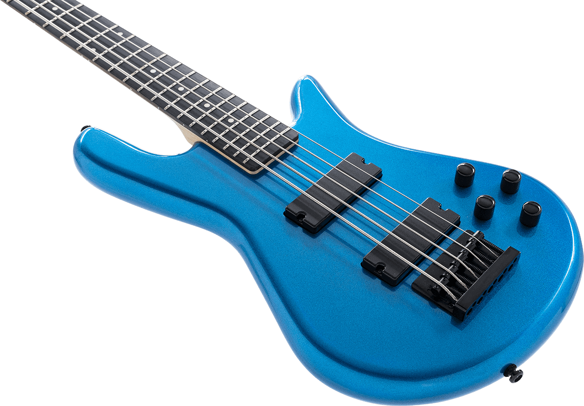 Spector Performer Serie 5 Hh Eb - Metallic Blue - Basse Électrique Solid Body - Variation 2