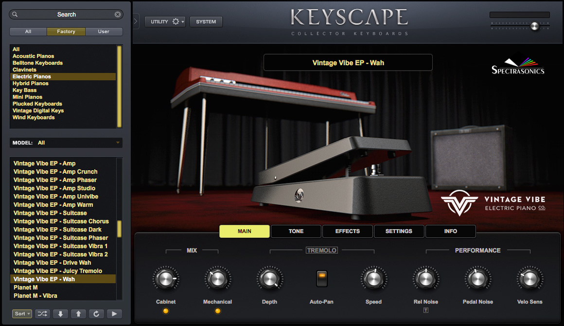 Spectrasonics Keyscape - Instrument Virtuel - Variation 6