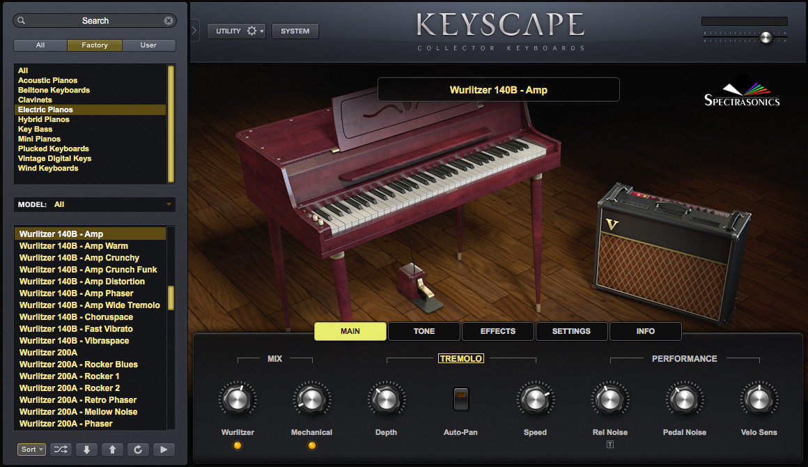 Spectrasonics Keyscape - Instrument Virtuel - Variation 7